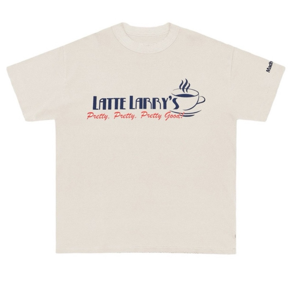Madhappy x Curb Your Enthusiasm Latte Larry’s T Shirt (Large)